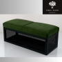 Ławka Tapicerowana Industrialna Tkanina STRONG 09 LGM-503 Rozmiary od 45 cm do 200 cm